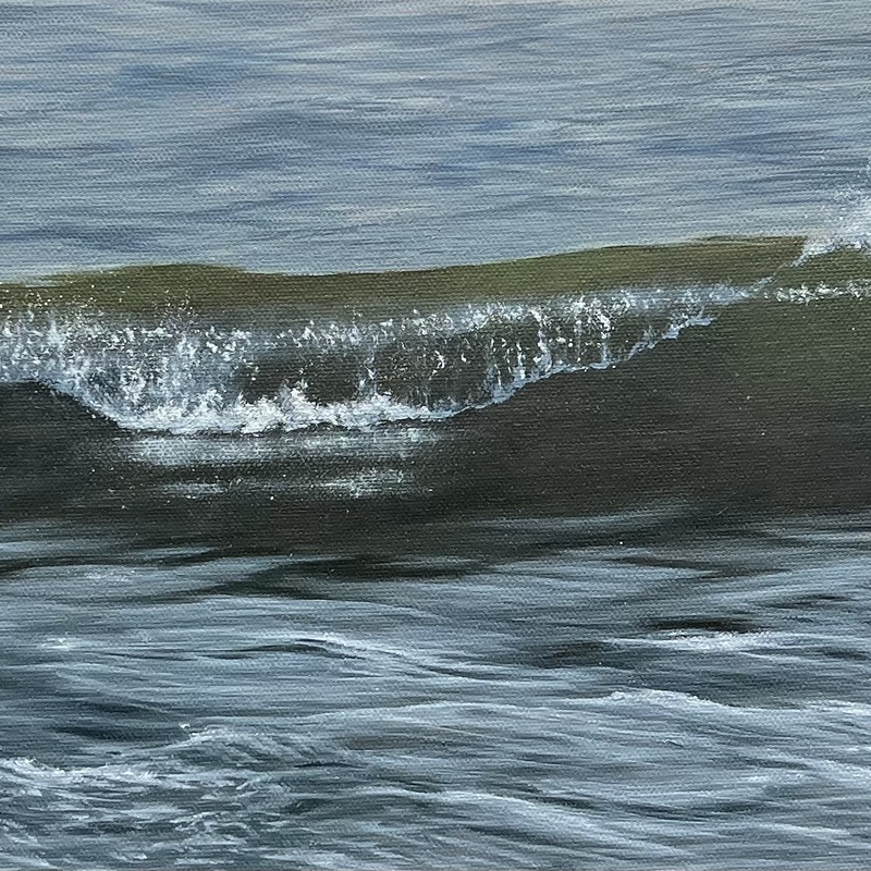 Beginnings - 10x20inch on deep edge canvas