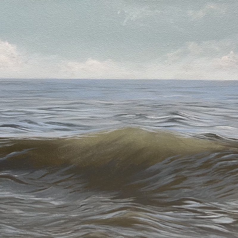 In Comfort - 12x24inch on deep edge canvas