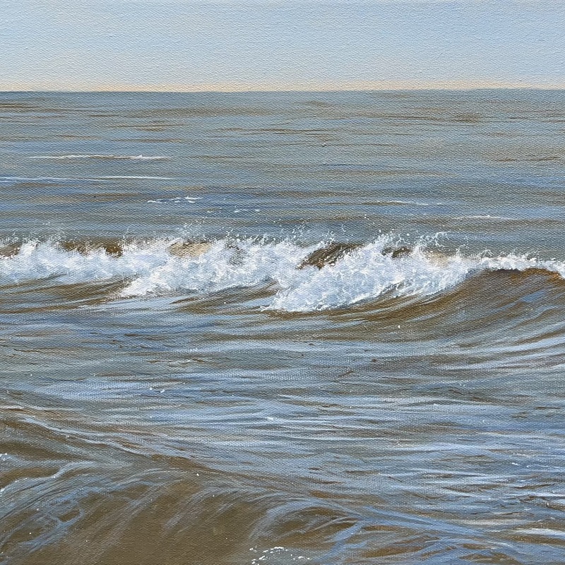 September Surge - 12x18inch on deep edge canvas