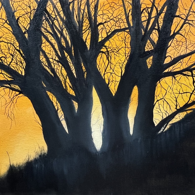 Passengers - 16x20inch on deep edge canvas